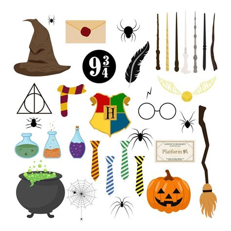 Harry Potter Stickers Vector