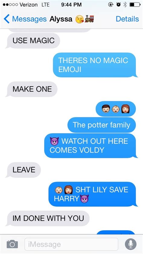 harry potter texting stories