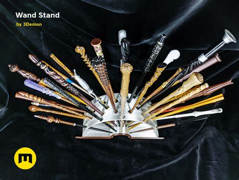 harry potter wand stand 3d print