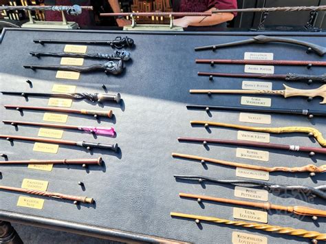 harry potter wands list with pictures