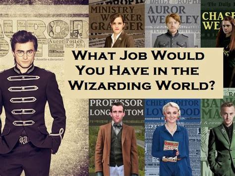 harry potter wizarding jobs