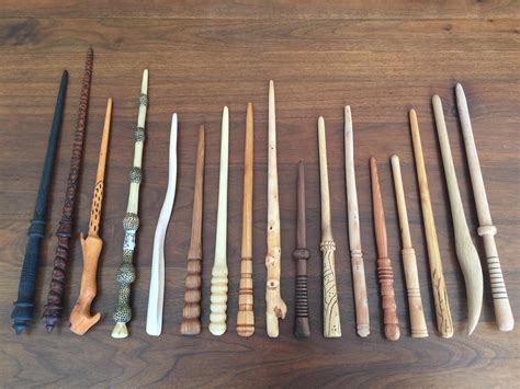 harry potter wood wands