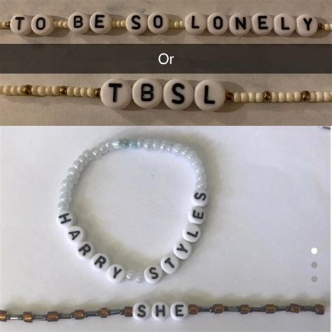 Harry Styles Bracelets Aesthetic