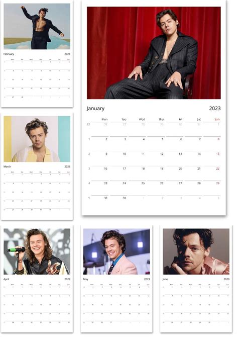 harry styles calendar 2024 official
