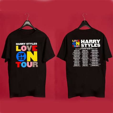 harry styles concert merchandise