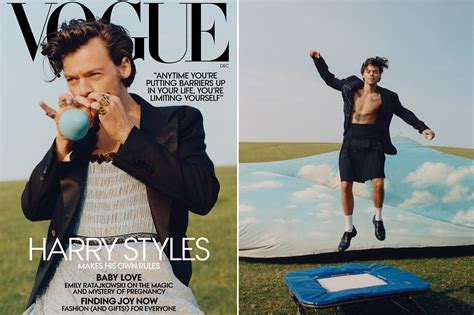 harry styles in vogue