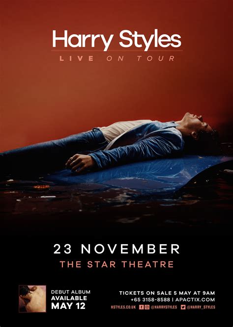 harry styles live on tour poster
