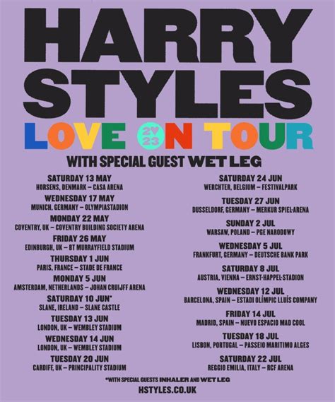 harry styles love on tour 2023 setlist