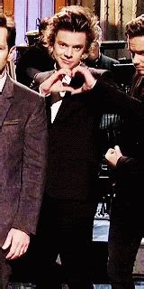 Harry Styles Making Heart With Hands