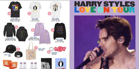 harry styles merch concert