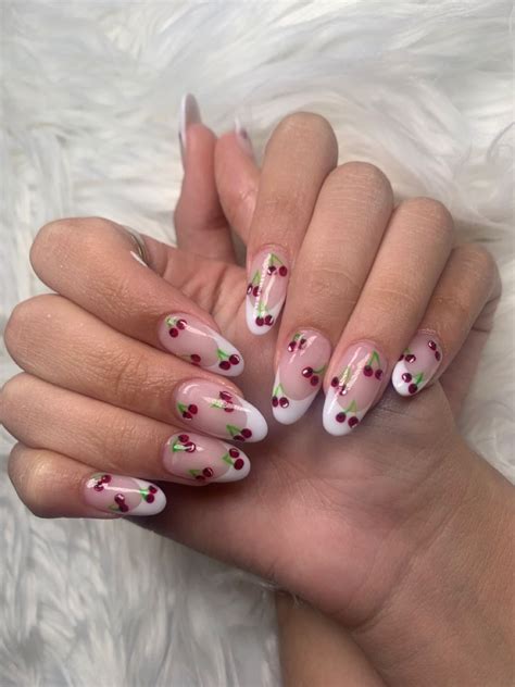 Harry Styles Nails Cherries