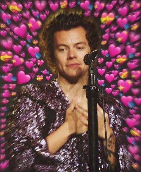 Harry Styles Using Emojis