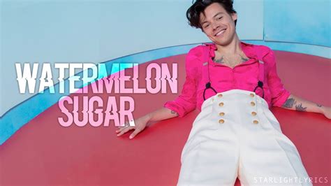 harry styles watermelon sugar lyrics meaning