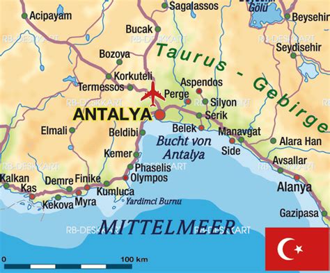 harta antalya turcia