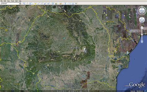 harta romaniei google maps