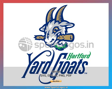 hartford yard goats logo vector