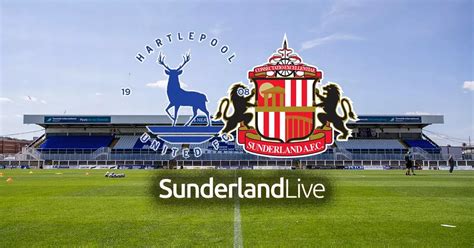 hartlepool united v sunderland