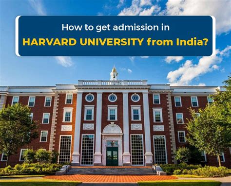 Harvard University Admission Process For Indian Students