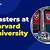 harvard university online master programs