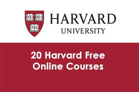 Harvard University Free Online Courses with Free Certificate