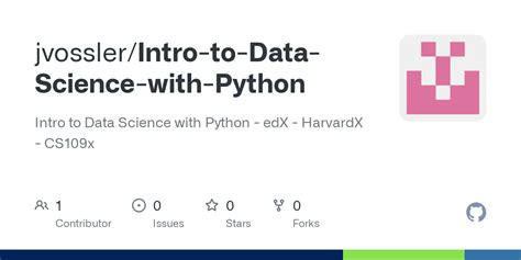 harvardx cs109x introduction to data science with python github