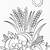 harvest printable coloring pages
