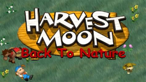 Unduh File Game Harvest Moon Back to Nature Bahasa Indonesia
