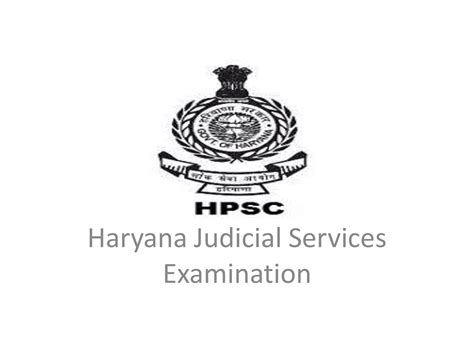 haryana higher judicial services exam