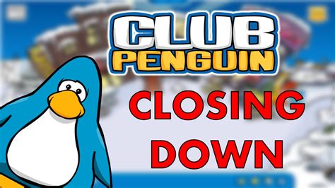 Club Penguin Shutting Down Servers YouTube