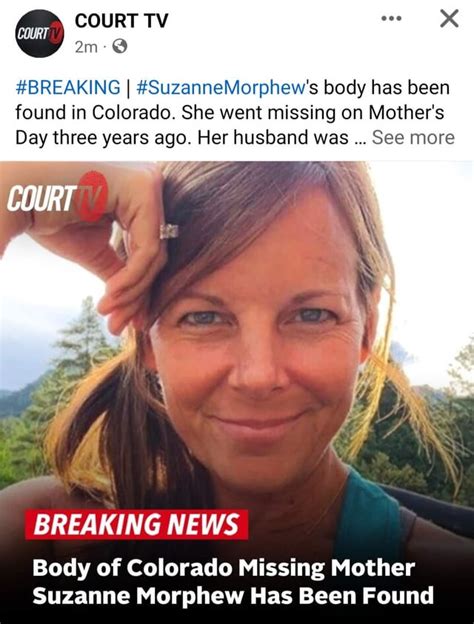 has suzanne morphew body been found