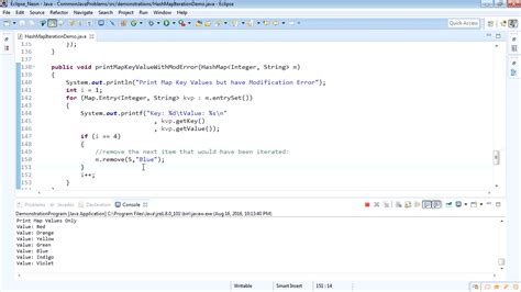 hashmap foreach loop