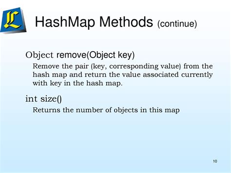 Hashmap Remove Return Value