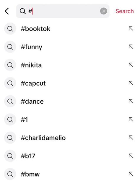 hashtags for tiktok today