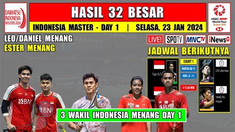 hasil indonesia master 2024