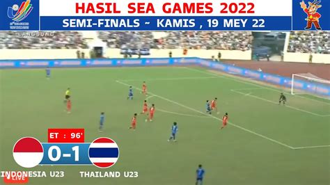 hasil indonesia vs thailand sea games 2022