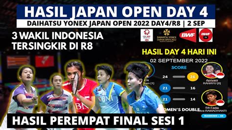 hasil japan open 2022