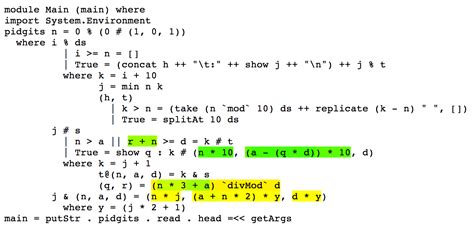 haskell example code