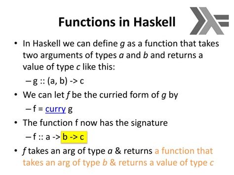 haskell function definition