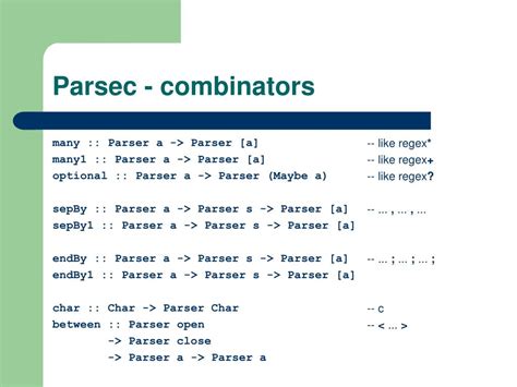 haskell parsec example