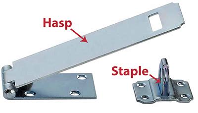 Hasp Staple Definition