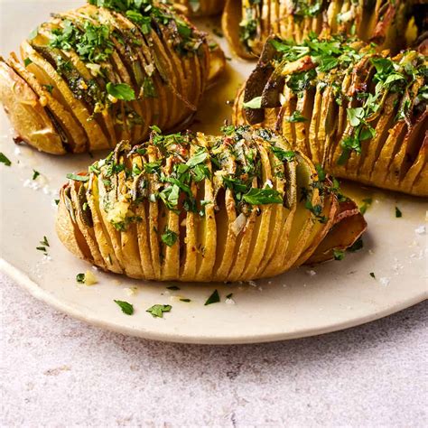 Hasselback Potatoes Parboil