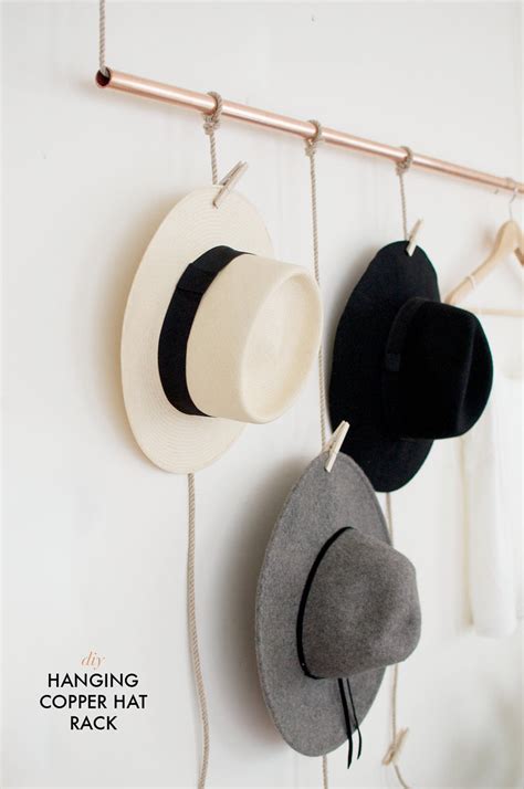Hat Hanging From Rack