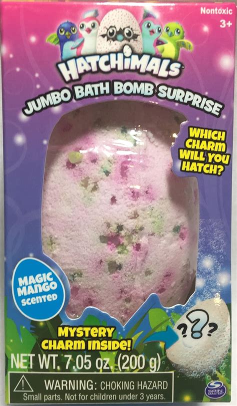 hatchimals bath bomb surprise burns