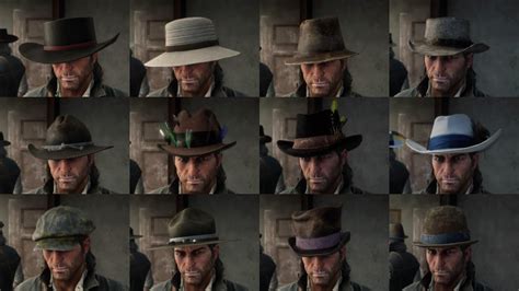 +26 Hats You Can Find In Rdr2 References