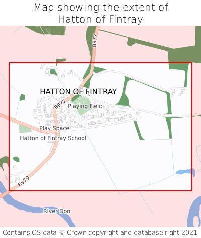Hatton Of Fintray Map