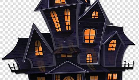 Best Premium Haunted house Illustration download in PNG & Vector format