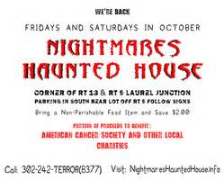 nightmares haunted house laurel de Myrtis Hathaway