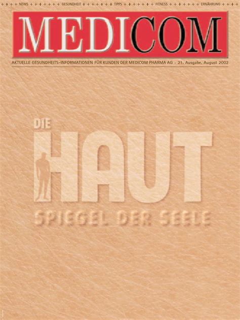 haut ist der spiegel der seele