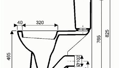 Hauteur Cuvette Wc Dimension Standard De WC Suspendus En 2020 Suspendu