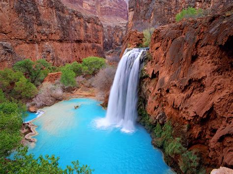 Havasu Falls Waterfall